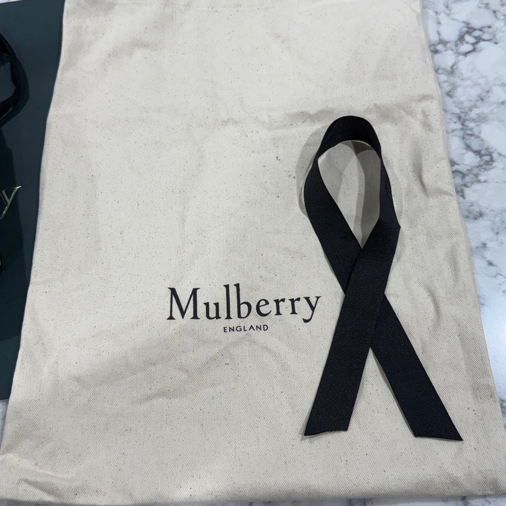 Mulberry Small Antony Powder Blue/grey Leather Crossbody Bag brand new. - Picture 7 of 10